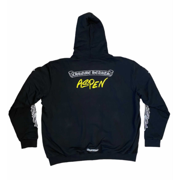 Aspen Exclusive Zip Up Chrome Hearts Hoodie