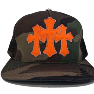 Cemetery Trucker Chrome Hearts Hat – Camo