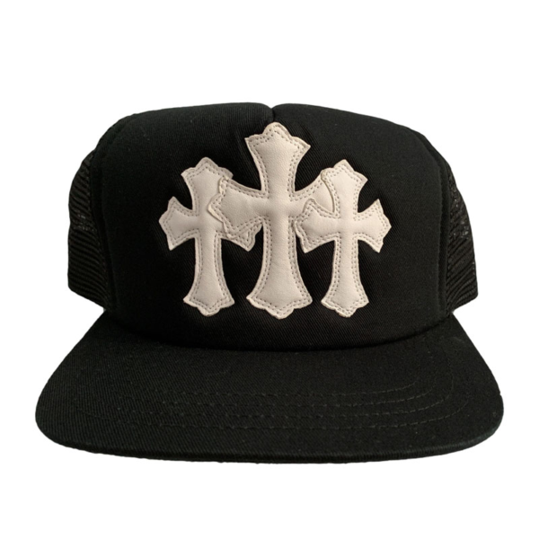 Cemetery Trucker Chrome Hearts Hat – Black