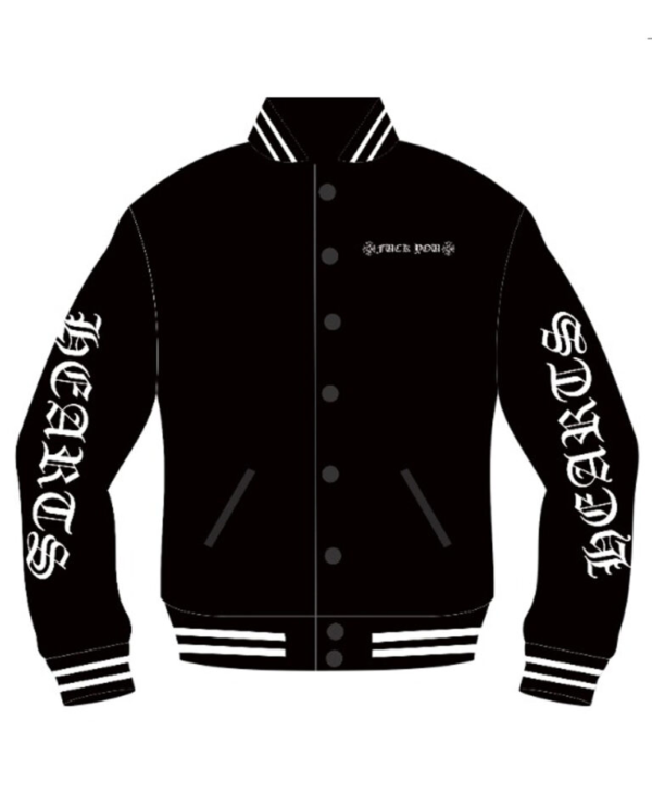 Foti Jarvis Block Zip Jacket Chrome Hearts – Black