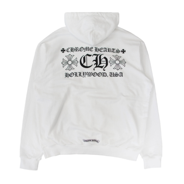 Hollywood Patchwork Chrome Hearts Hoodie