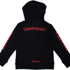 Kids Scroll Logo Chrome Hearts Hoodie