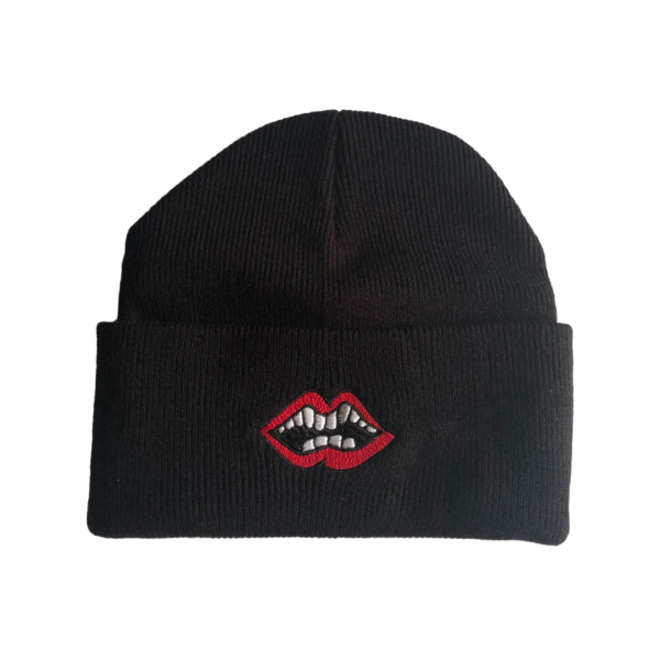 Matty Boy Chrome Hearts Chomper Beanie – Black