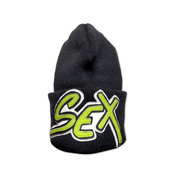 Matty Boy Chrome Hearts Sex Beanie – Black