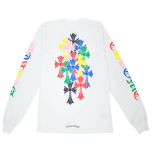 Multi Color Cross Cemetery Chrome Hearts Sweatshirt