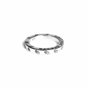 Rolling Stones Chrome Hearts Ring – Lip & Tongue Spacer