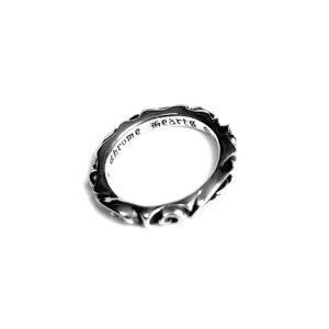 Scroll Band Chrome Hearts Ring