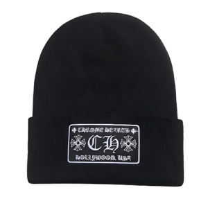 Chrome Hearts Beanie CH – Black