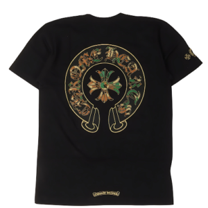 Camouflage Chrome Hearts Cemetery Cross Pocket T-shirt