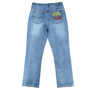 Denim Words Chrome Hearts Jeans